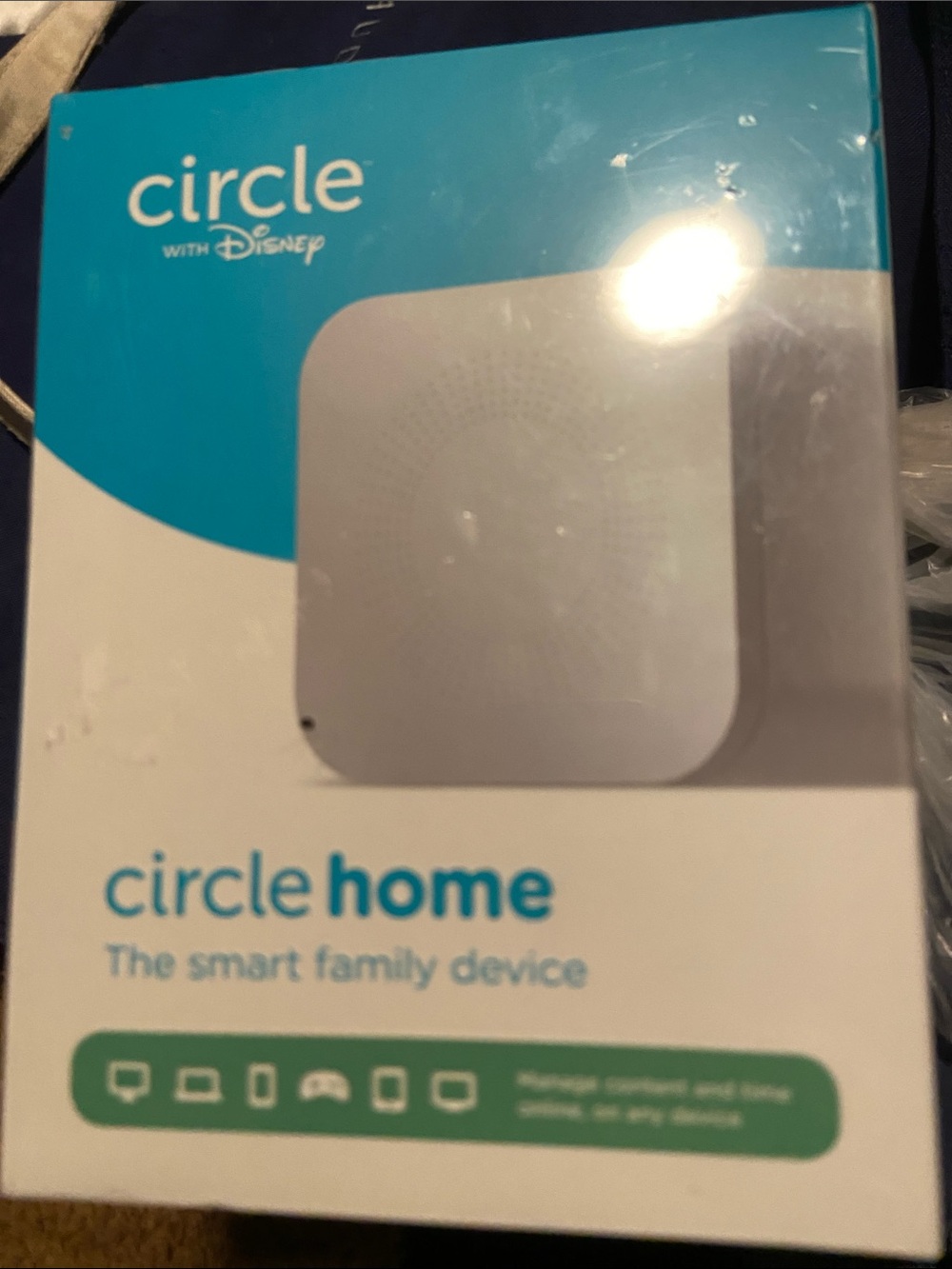 Disney Circle Home Smart Family Device - Teal & White